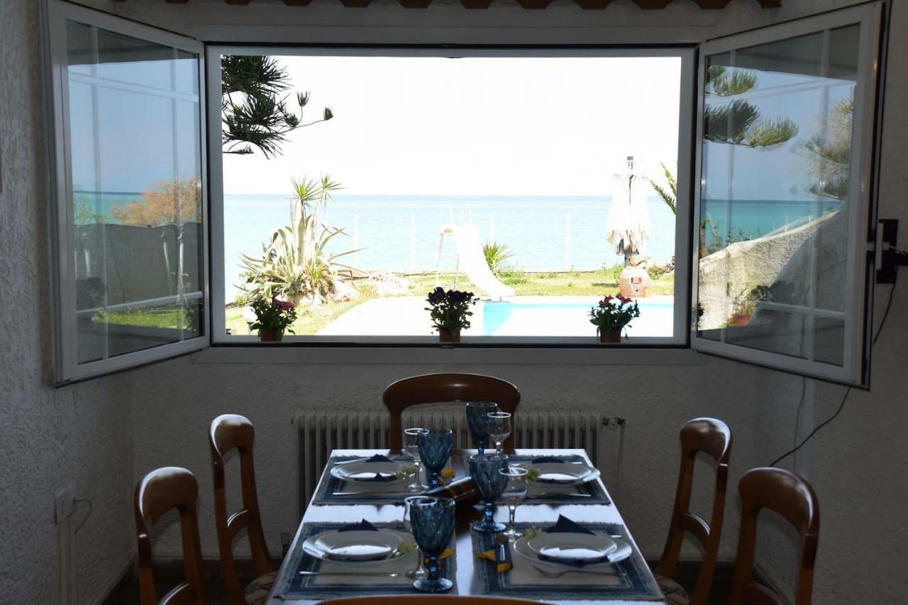 Antorina Beachfront Villas With Private Pools Kamari  Exterior foto